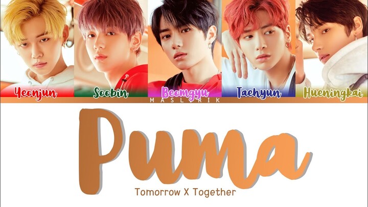 [SUB INDO] TXT - Puma ( Color Coded Lirik Han_Rom_Ina ) - MAS LIRIK