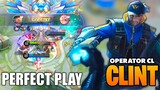 NO ONE CAN KILL ME!! CLINT PERFECT GAMEPLAY - Pro Player Clint Build - Mobile Legends [MLBB]