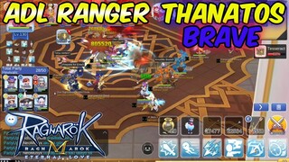 ADL Ranger Thanatos Tower Brave Gameplay | Ragnarok Mobile Eternal Love