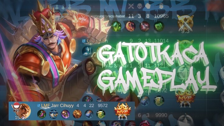 MLBB Gameplay Gatotkaca Roam MVP