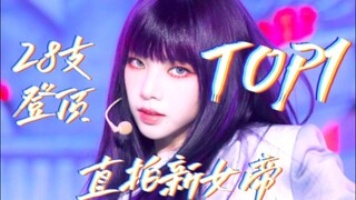 柳智敏强势登顶！五代女团百万直拍数TOP10