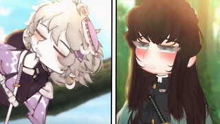 ☾ [] “ 𝘞𝘩𝘰'𝘴 𝘵𝘩𝘢𝘵？ “ [] {𝘋𝘦𝘮𝘰𝘯 𝘴𝘭𝘢𝘺𝘦𝘳} [] 𝗠𝘂𝗰𝗵𝗶𝗿𝗼 𝘅 𝗡𝗕!𝗬/𝗻  [] ☁︎︎
