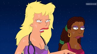 Futurama: Gadis itu berubah menjadi pria berotot, memperoleh kekuatan super, dan melawan monster bat