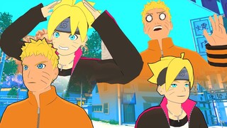 Naruto and Boruto Switch Bodies! (vrchat)