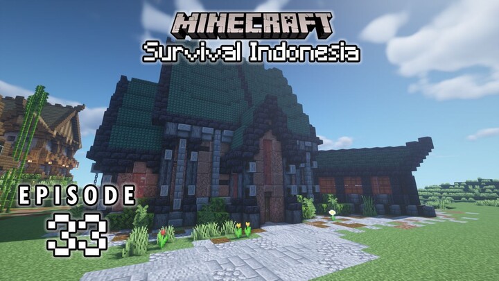 PEMBUATAN PABRIK PEMBAKARAN BARANG - Minecraft Survival Eps. 33