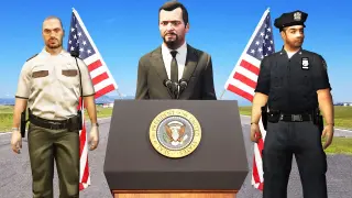 Playing As THE PRESIDENT In GTA 5! (Mods)
