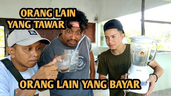 #Ngakak ORANG LAIN YANG TAWAR ORANG LAIN YANG BAYAR#komedi_Lemtoe