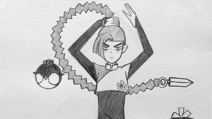 [จิตรกรรม]ตัวละครและไอคอนใน <Scissor Seven>