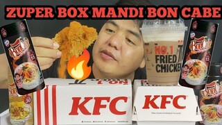 KFC ZUPER BOX SIRAM BON CABE 🔥🔥 - RASANYA JADI LEBIH SEGAR DAN BIKIN MATA MELEK 🔥