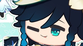 [Genshin Impact / Table Pet] Do you want to drink with Wendy? You can wear a divine outfit! - Table 