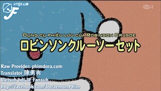 Doraemon : Thiên tài ngủ gật Nobita - Dụng cụ phiêu lưu của Robinson Crusoe