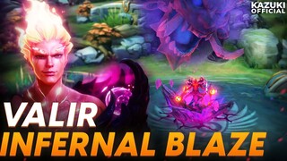 VALIR GETS COMPLETELY BROKEN WITH LEGEND SKIN | INFERNAL BLAZE GAMEPLAY