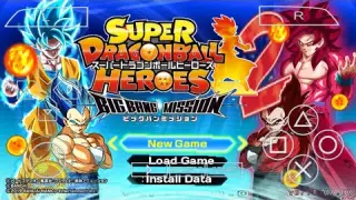 New Super Dragon Ball Heroes Big Bang Mission 2 DBZ TTT MOD With Permanent Menu Download
