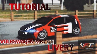 How to make a livery for volkswagen mk7 golf gti | Car Parking Multiplayer