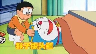 蓝胖子无意中戴上猴子版头箍，寒冷相当于紧箍咒