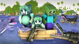 Monster School : Superhero Young Zombie - Sad Story - Minecraft Animation