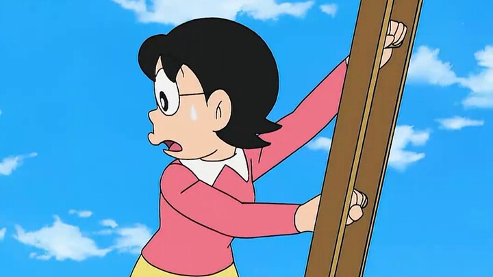 Doraemon: Nobita hypnotized the cement pipe and turned it into a horse, which made his mother suffer