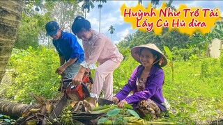 Trổ Tài Đốn Củ Hủ Dừa Nấu Bữa Cơm Chiều Quê  Cùng Bà| #297