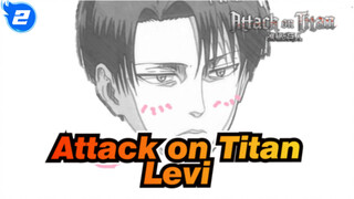 [Attack on Titan] Menggambar Levi dengan Microsoft Paint_2