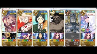 [FGO NA] Ereshkigal and Karna 3T Clear - Hunting Quest 5 - Gazer Pride Rank