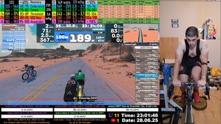 Zwift Cycling Workout 28.06.2025