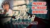 THE SPEECH - DREXX LIRA (REVIEW & REACTION)