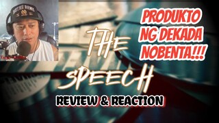 THE SPEECH - DREXX LIRA (REVIEW & REACTION)