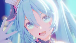 【MMD初音】牵动旋律与你直到未来☆*光污染预警*【13th生贺】