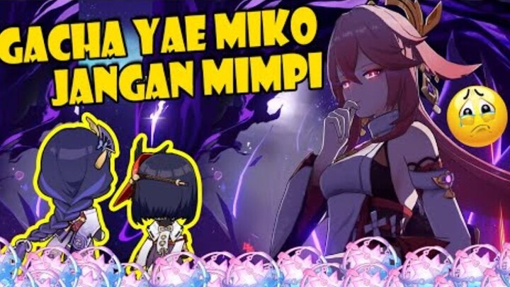 JANGAN MIMPI! Gacha Luwak Pink (Yae Miko) Teori Perangkat Genshin Impact