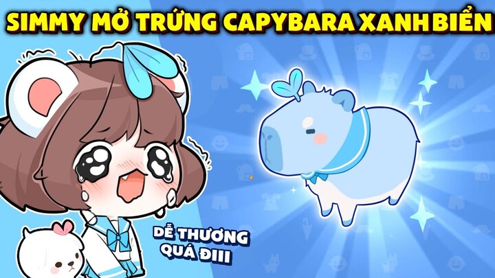 Mèo Simmy VỠ ÒA Khi Mở Trứng CapyBara Màu Xanh Biển Trong Play Together !!
