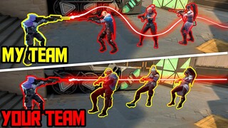 RADIANT TEAMMATES vs IRON TEAMMATES