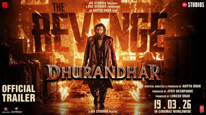 Dhurandhar 2 : The Revenge - Official Trailer Tamil 4K - Ranveer Singh, Aditya Dhar, Sara Arjun