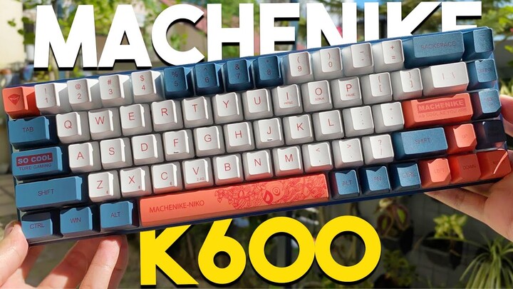 Wireless Budget Mechanical Keyboard! Machenike K600 Unboxing And Review (Tagalog)