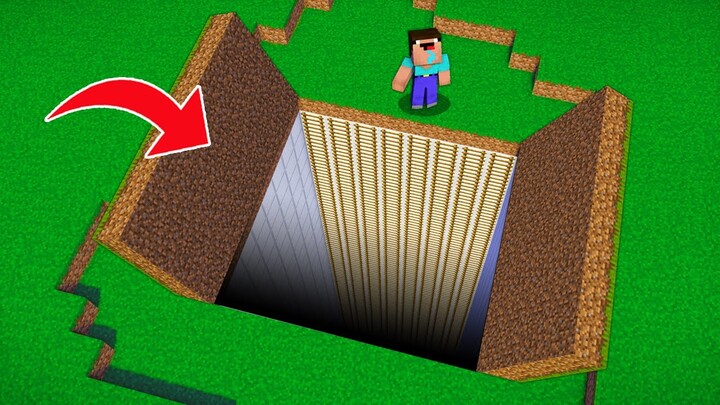 NOOB FOUND THE DEEPEST UNDERGROUND BASE in Minecraft NOOB vs PRO vs GOD (Animation)