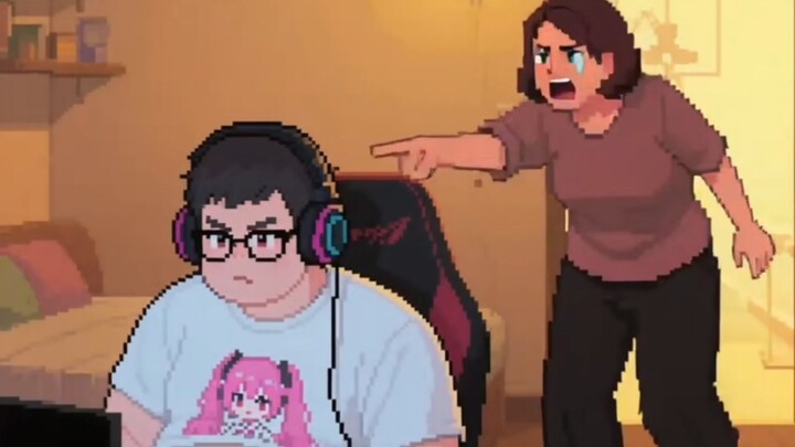 #WaXueDi#Pixel#Fantasy gives you a chance, but you are useless