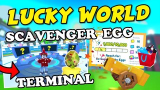 How To Get SCAVENGER Egg? LUCKY World, Trading Terminal (Roblox Pet Simulator X)