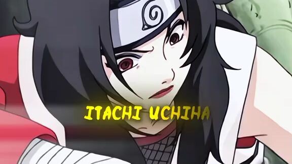 the editing of Uchiha itachi
