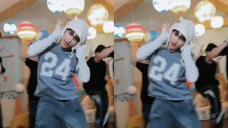 [Zhang Yixing's dy update] Dance for the new song "Tractor," and the adorable little sheep is here!