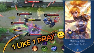WHEN YOUR TEAM MATES TRASHTALKED YOU AND THIS HAPPENS | FANNY MONTAGE| MLBB