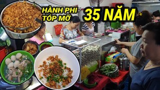 Cực Phẩm Hủ Tiếu Khô Bò Viên Hơn 35 Năm Hút Khách Nhờ Chén Hành Phi Tóp Mỡ "Gây Nghiện"