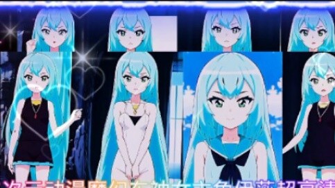 The second dimension animation "Magic Car God" heroine Issa ultra high definition wallpaper