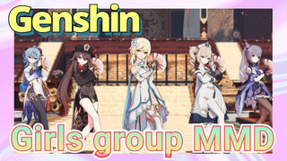 Girls group MMD