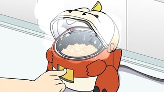 [Pokémon] Hand-drawing Animation Of Fuecoco Rice Cooker