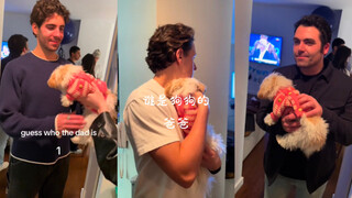 Guess who is the dog's dad 🤔