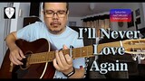 I'll Never Love Again (Lady Gaga) Fingerstyle Guitar Cover (A Star is Born)