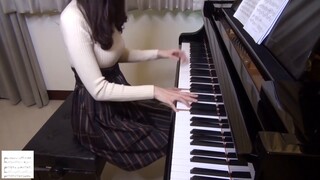 ดอกบัวแดงใหญ่อะไรอย่างนี้ [ฉันชอบเรียน🎹] ดาบพิฆาตอสูร ดอกบัวแดงเล่น