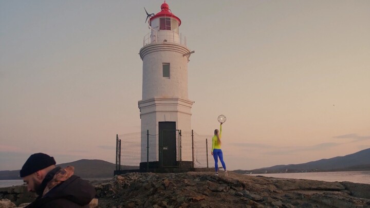 Backstage shooting of a music video