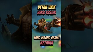 Detail unik roger yang jarang orang tau #mlbb #mobilelegends #mlbbcreatorcamp