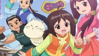 Cô bé loli Nhật Bản đang xem bài hát chủ đề của Công chúa ngọt ngào "Happy Girl" và những chàng trai