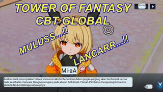 Main Tower of Fantasy CBT Global 1000 Persen Mulus Lancar